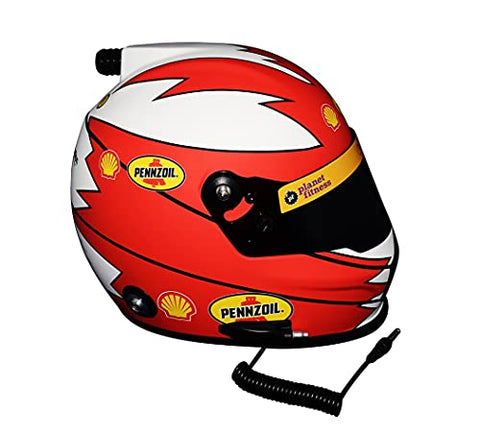 AUTOGRAPHED 2020 Joey Logano #22 Shell Pennzoil Racing RED VERSION (Team Penske) NASCAR Cup Series Rare Signed Replica Full-Size Helmet with COA