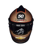 AUTOGRAPHED 2019 Austin Dillon #3 Richard Childress Racing 50TH ANNIVERSARY (Monster Cup Series) RCR Signed NASCAR Collectible Replica Mini Helmet with COA