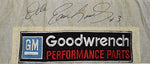 AUTOGRAPHED Dale Earnhardt Sr. #3 GM Goodwrench Team RACE-USED CREW SHIRT (Richard Childress Racing) Rare Signed Vintage NASCAR Pit Shirt with COA