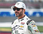 AUTOGRAPHED 2019 Jimmie Johnson #48 Ally Racing PATRIOTIC CAMO PAINT SCHEME (Coca-Cola 600 Race) Pit Road Hendrick Motorsports Signed Collectible Picture 8X10 Inch NASCAR Glossy Photo with COA
