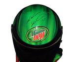 AUTOGRAPHED 2005 Kasey Kahne #9 Mountain Dew Racing (Evernham Motorsports) Gary Hess Designs RACE-USED NASCAR Custom-Painted Bell Helmet with HANS, Microphone, COA Rare Collectible 1 of 1