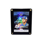 AUTOGRAPHED Chase Elliott 2018 Panini Donruss Racing RACE KINGS PRESS PROOF (Rare #17/49) Chrome Hendrick Motorsports Signed NASCAR Collectible Framed Trading Card with COA