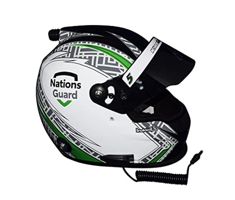 AUTOGRAPHED 2021 Kyle Larson #5 Nations Guard Racing CHAMPIONSHIP SEASON (Hendrick Motorsports) Rare Signed NASCAR Replica Full-Size Helmet with COA