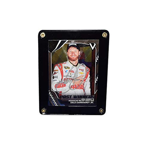 AUTOGRAPHED Dale Earnhardt Jr. 2018 Panini Victory Lane 2014 MARTINSVILLE WINNER Rare Signed NASCAR Collectible Framed Trading Card with COA