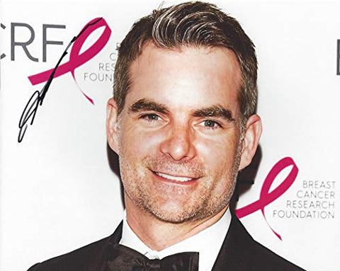 AUTOGRAPHED Jeff Gordon 2018 Breast Cancer Research Foundation HOT PINK GALA (New York City Fundraiser) Championship Driver Signed Collectible Picture 8X10 Inch NASCAR Glossy Photo with COA