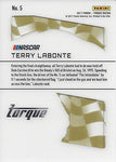 AUTOGRAPHED Terry Labonte 2017 Panini Torque Racing CLEAR VISION (#5 Kelloggs Team) Hendrick Motorsports Insert Signed NASCAR Collectible Trading Card with COA #028/149