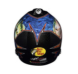 AUTOGRAPHED 2020 Martin Truex Jr. #19 Bass Pro Shops Team DAYTONA BASS FISH (Joe Gibbs Racing) NASCAR Cup Series Signed Collectible Replica Full-Size Helmet with COA