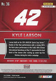 AUTOGRAPHED Kyle Larson 2016 Panini Prizm Racing (#42 Target Chevrolet Team) Sprint Cup Series Chrome Signed NASCAR Collectible Trading Card with COA