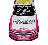 AUTOGRAPHED 2018 Timothy Peters #25 Kingman Chevrolet Team TALLADEGA WIN (Raced Version) Camping World Truck Series Signed Lionel 1/24 Scale NASCAR Diecast with COA (#423 of only 505 produced)