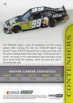 AUTOGRAPHED Carl Edwards 2011 Press Pass Premium Racing CONTENDERS (#99 Aflac Team) Roush-Fenway Sprint Cup Series Ford Fusion Signed NASCAR Collectible Trading Card with COA