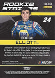 AUTOGRAPHED Chase Elliott 2017 Panini Torque Racing ROOKIE STRIPES (#24 NAPA Auto Parts) Hendrick Motorsports Parallel Insert Signed Collectible NASCAR Trading Card #107/199 with COA and Toploader