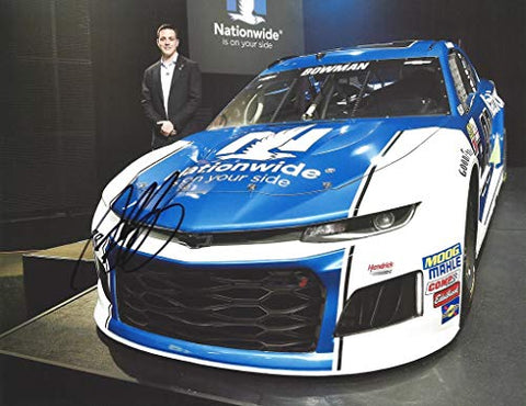AUTOGRAPHED 2018 Alex Bowman #88 Nationwide Racing HENDRICK DRIVER DEBUT (Media Day) Hendrick Motorsports Monster Energy Cup Series Signed Collectible Picture NASCAR 9X11 Inch Glossy Photo with COA