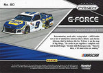 AUTOGRAPHED Chase Elliott 2018 Panini Prizm Racing G-FORCE (#9 NAPA Auto Parts Team) Hendrick Motorsports Insert Signed Collectible NASCAR Trading Card with COA