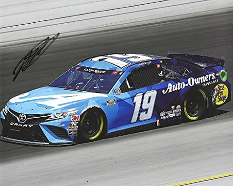 AUTOGRAPHED 2020 Martin Truex Jr. #19 Auto-Owners Toyota ON-TRACK RACING (Joe Gibbs Team) NASCAR Cup Series Signed Picture 8X10 Inch Glossy Photo with COA