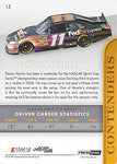 AUTOGRAPHED Denny Hamlin 2011 Press Pass Premium Racing CONTENDERS (#11 FedEx Express Team) Joe Gibbs Toyota Signed NASCAR Collectible Trading Card with COA