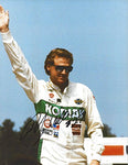 AUTOGRAPHED 1989 Rusty Wallace #27 Kodiak Racing WINSTON CUP CHAMPIONSHIP SEASON (Driver Introductions) Pontiac Motorsports Vintage Signed Collectible Picture NASCAR 9X11 Inch Glossy Photo with COA