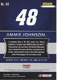 AUTOGRAPHED Jimmie Johnson 2016 Panini Prizm Racing (#48 Lowes Team) Hendrick Motorsports Signed NASCAR Collectible Trading Card with COA