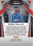 AUTOGRAPHED Bubba Wallace 2020 Panini Prizm Racing (#43 Richard Petty Motorsports) NASCAR Cup Series Signed Collectible NASCAR Trading Card with COA