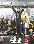 AUTOGRAPHED 2018 Kurt Busch #41 Monster Energy Racing 6X BRISTOL RACE WINNER (Victory Lane Celebration) Stewart-Haas Team Signed Collectible Picture NASCAR 9X11 Inch Glossy Photo with COA