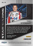 AUTOGRAPHED Tony Stewart 2018 Panini Prizm Racing STAR GAZING (#14 Mobil 1 Team) Insert Signed NASCAR Collectible Trading Card with COA