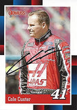 AUTOGRAPHED Cole Custer 2021 Panini Dronuss Racing 1988 RETRO (#41 Haas Team) NASCAR Cup Series Signed Collectible Trading Card with COA