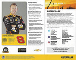 AUTOGRAPHED 2019 Daniel Hemric #8 Caterpillar CAT Chevrolet Camaro (Richard Childress Racing) Monster Energy Cup Rookie Signed Collectible Picture NASCAR 8X10 Inch Official Hero Card Photo with COA