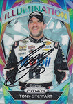 AUTOGRAPHED Tony Stewart 2018 Panini Prizm ILLUMINATION (#14 Mobil 1 Team) Stewart-Haas Racing Insert Signed NASCAR Collectible Trading Card with COA