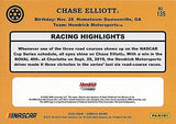 AUTOGRAPHED Chase Elliott 2020 Panini Donruss Racing (#9 NAPA Driver) Hendrick Motorsports Black Border Signed Collectible NASCAR Trading Card with COA