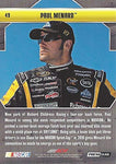 AUTOGRAPHED Paul Menard 2011 Press Pass Stealth Racing (#27 Menard Chevrolet) RCR Sprint Cup Series Chrome Signed NASCAR Collectible Trading Card with COA