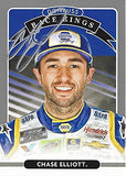 AUTOGRAPHED Chase Elliott 2021 Panini Donruss Racing RACE KINGS GRAY PARALLEL (#9 NAPA Driver) Hendrick Motorsports Insert Signed Collectible NASCAR Trading Card with COA