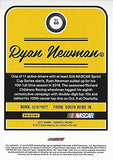 AUTOGRAPHED Ryan Newman 2017 Panini Donruss Racing (#31 Caterpillar RCR Team) Sprint Cup Series Signed NASCAR Collectible Trading Card with COA