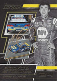 AUTOGRAPHED Chase Elliott 2017 Panini Torque Racing ROOKIE STRIPES (#24 NAPA Auto Parts) Hendrick Motorsports Parallel Insert Signed Collectible NASCAR Trading Card #107/199 with COA and Toploader