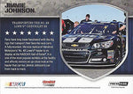 AUTOGRAPHED Jimmie Johnson 2014 Press Pass American Thunder Racing CONVOY (The Official Transporter) #48 Team Lowes Hendrick Motorsports NASCAR Collectible Trading Card with COA