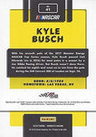 AUTOGRAPHED Kyle Busch 2018 Panini Donruss Racing (#18 M&Ms Caramel Team) Joe Gibbs Team Signed Collectible NASCAR Trading Card with COA