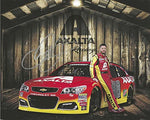 AUTOGRAPHED 2016 Dale Earnhardt Jr. #88 Axalta Racing OFFICIAL HERO CARD (Hendrick Motorsports) Signed Collectible Picture 8X10 Inch NASCAR Photo with COA