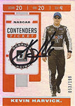 AUTOGRAPHED Kevin Harvick 2020 Panini Donruss CONTENDERS TICKET PRIZM (#4 Mobil 1 Team) Stewart-Haas Racing NASCAR Cup Series Rare Insert Signed Collectible Trading Card with COA #053/199