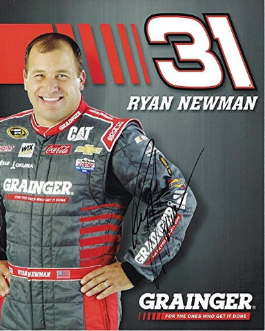 AUTOGRAPHED 2016 Ryan Newman #31 Grainger Chevrolet Team (Richard Childress Racing) Sprint Cup Series Signed Collectible Picture 8X10 Inch NASCAR Hero Card Photo with COA
