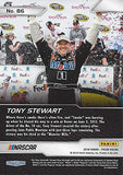 AUTOGRAPHED Tony Stewart 2018 Panini Prizm Racing EXPLOSION (#14 Mobil 1 Team) Insert Signed NASCAR Collectible Trading Card with COA