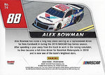 AUTOGRAPHED Alex Bowman 2020 Panini Prizm Racing VELOCITY (#88 Valvoline Team) Hendrick Motorsports NASCAR Cup Series Insert Signed Collectible NASCAR Trading Card with COA