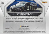 AUTOGRAPHED Kurt Busch 2020 Panini Prizm NATIONAL PRIDE (#1 Monster Team) Chip Ganassi Racing Monster Cup Series Signed NASCAR Collectible Trading Card with COA