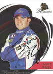 AUTOGRAPHED Scott Riggs 2004 Press Pass Premium Racing ROOKIE CONTENDER (#10 Valvoline Team) Nextel Cup Series Signed NASCAR Collectible Trading Card with COA
