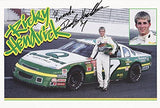 AUTOGRAPHED 1997 Ricky Hendrick #7 Quaker State Racing (Vintage) Winston Cup Series 7X9 Signed Picture NASCAR Hero Card Photo with COA