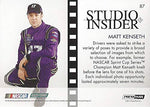 AUTOGRAPHED Matt Kenseth 2011 Press Pass Premium Racing STUDIO INSIDER (#17 Crown Royal Team) Roush Sprint Cup Series Signed NASCAR Collectible Trading Card with COA