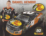 AUTOGRAPHED 2019 Daniel Hemric #8 Bass Pro Shops Chevrolet Camaro RCR 50TH ANNIVERSARY (Richard Childress Racing) Rookie Signed Collectible Picture NASCAR 8X10 Inch Official Hero Card Photo with COA