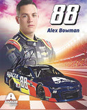 AUTOGRAPHED 2019 Alex Bowman #88 Axalta Chevrolet Camaro Racing (Hendrick Motorsports) Monster Energy Cup Series Signed Collectible Picture NASCAR 8X10 Inch Hero Card Photo with COA