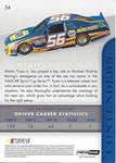 AUTOGRAPHED Martin Truex Jr. 2011 Press Pass Premium Racing CONTENDERS (#56 NAPA Auto Parts Team) Michael Waltrip Racing Sprint Cup Series Signed NASCAR Collectible Trading Card with COA