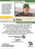 AUTOGRAPHED J.J. Yeley 2006 Press Pass Signings Racing (Authentic Signature) #18 Interstate Batteries Gibbs Team Nextel Cup Series Signed Collectible NASCAR Trading Card