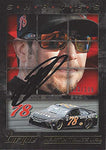 AUTOGRAPHED Martin Truex Jr. 2016 Panini Torque Racing SHADES (#78 Furniture Row Team) Gold Parallel Insert Signed NASCAR Collectible Trading Card with COA #113/199
