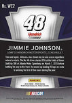AUTOGRAPHED Jimmie Johnson 2016 Panini Prizm Racing WINNERS CIRCLE (Atlanta Race Win) #48 Lowes Team Insert Signed NASCAR Collectible Trading Card with COA