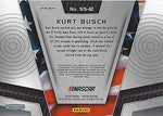 AUTOGRAPHED Kurt Busch 2018 Panini Prizm STARS & STRIPES RARE PRIZM (#41 Stewart-Haas Racing) Monster Cup Series Insert Signed NASCAR Collectible Trading Card with COA